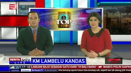 KM Lambelu Pengangkut 576 Penumpang kandas di Perairan Tarakan