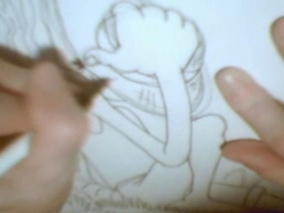 Dessin en live de Luffy
