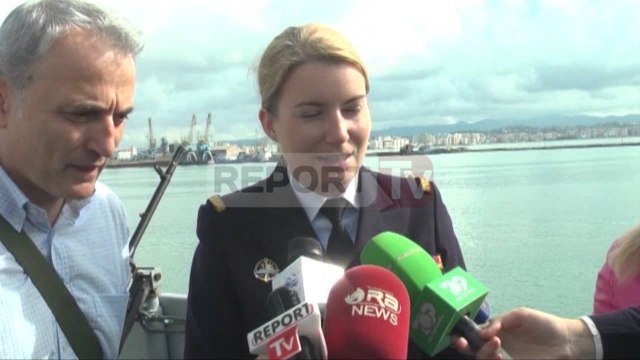 Report TV - Anije minakërkuese në Durrës ekspertët: Kërkime për mina detare