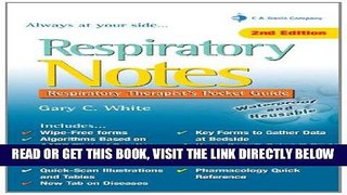[Free Read] Respiratory Notes: Respiratory Therapist s Pocket Guide Free Online