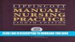 Read Now Lippincott Manual of Nursing Practice, Eighth Edition, Canadian Version: Concepts of