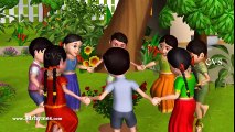 Ringa Ringa Roses   Ring Around the Rosie -3D Kid s Songs & Nursery Rhymes for children