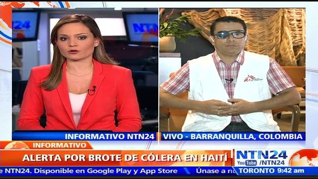 Vicepresidente de Médicos sin Frontera afirma que la epidemia de cólera en Haití podría expandirse