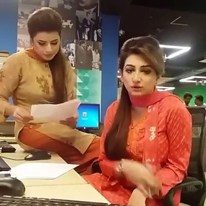 What News Casters Doing Behind The Camera..Viral Video