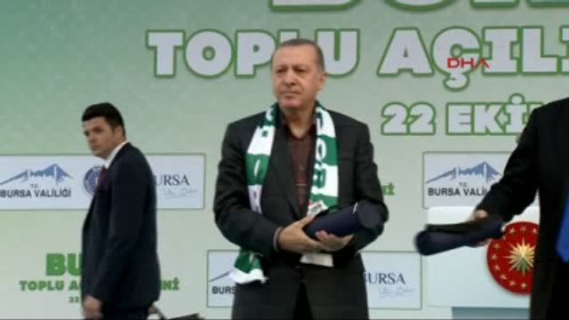 Bursa Cumhurbaşkanı Erdoğan Toplu Açılış Töreninde Konuştu-5
