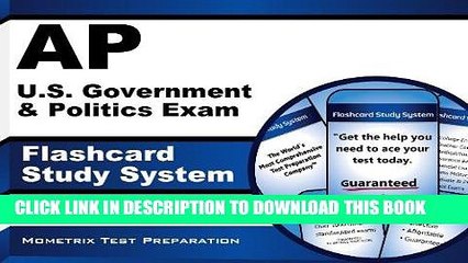 Read Now AP U.S. Government   Politics Exam Flashcard Study System: AP Test Practice Questions