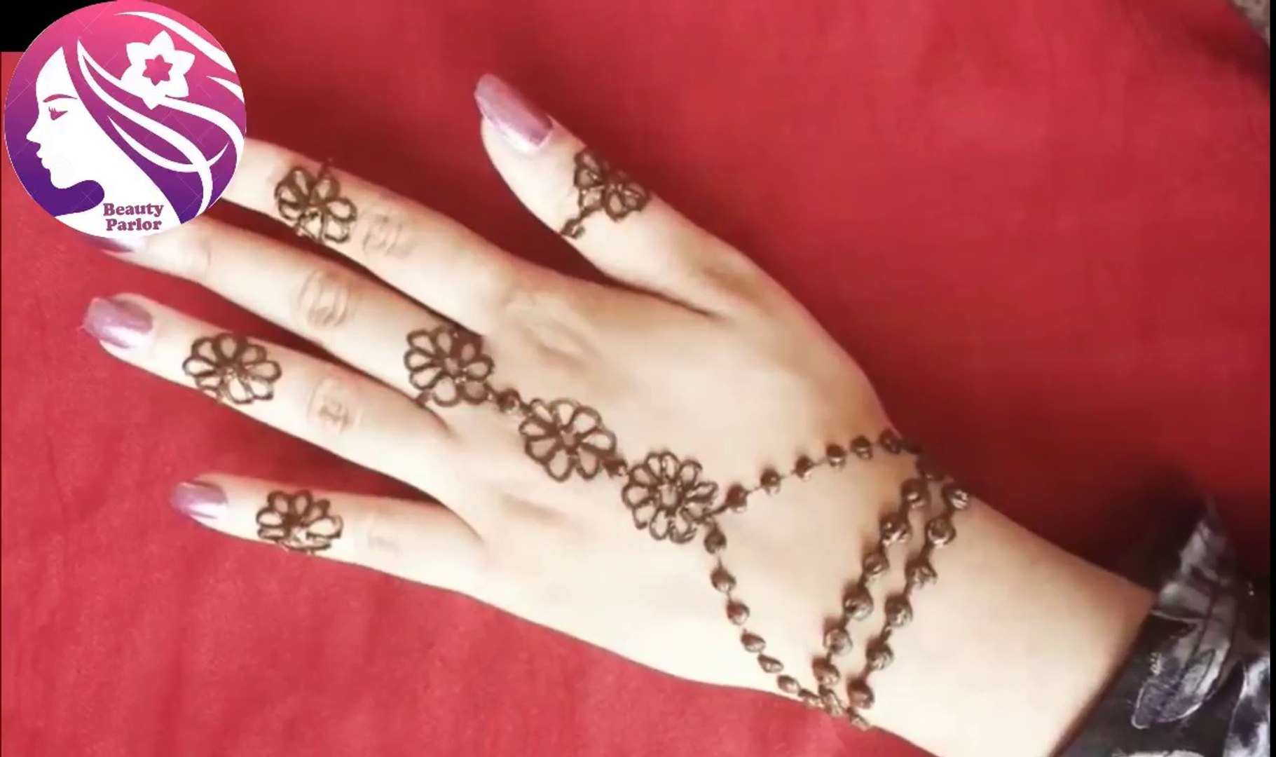 Floral Mehndi Designs Simple And Easy Step By Step For Hands Episode