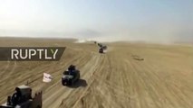 Iraq: Drone footage shows Iraqi Army's advance into Mosul