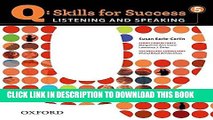 Read Now Q: Skills for Success 5 Listening   Speaking Student Book with Student Access Code Card