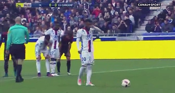 Lacazette A. (Penalty) - Lyon	0-0	Guingamp 22.10.2016