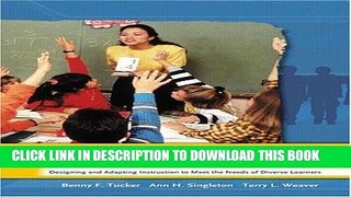Read Now Teaching Mathematics to All Children: Designing and Adapting Instruction to Meet the