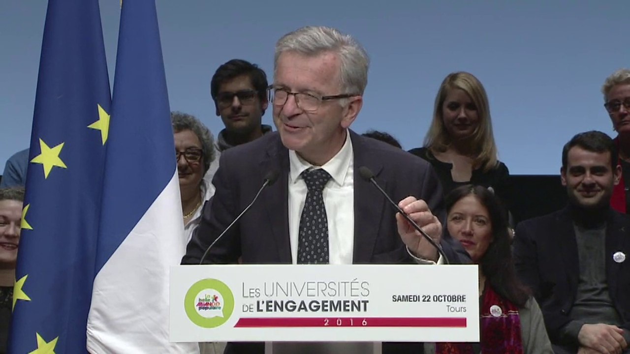 Intervention de François Bonneau - Université de l'Engagement de Tours