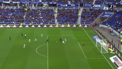 1-1 Yannis Salibur Goal HD Lyon 1-1 Guingamp