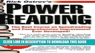 Read Now Power Reading : The Best, Fastest, Easiest, Most Effective Course on Speedreading and