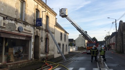 Le feu détruit un appartement à Stival