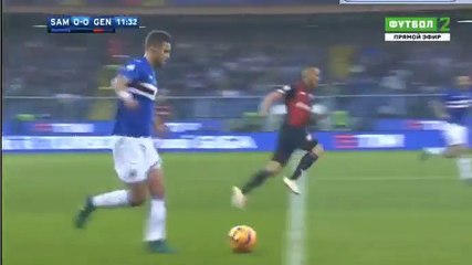Luis Muriel Goal - Sampdoria 1 - 0  Genoa 22.10.2016