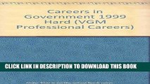 [Read] Ebook Careers in Government (VGM Professional Careers) New Reales
