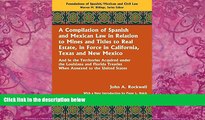 Big Deals  A Compilation of Spanish and Mexican Law  Full Ebooks Most Wanted