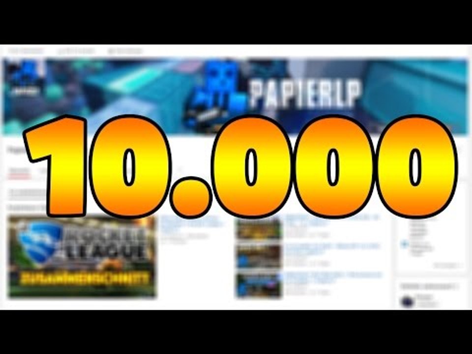 Worte zu einer grandiosen Zeit! - DANKE AN 10.000 ABONNENTEN! | PapierLP
