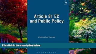 Books to Read  Article 81 EC and Public Policy  Full Ebooks Best Seller