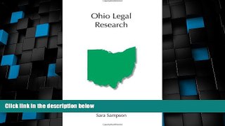 Big Deals  Ohio Legal Research (Legal Research Series)  Best Seller Books Best Seller