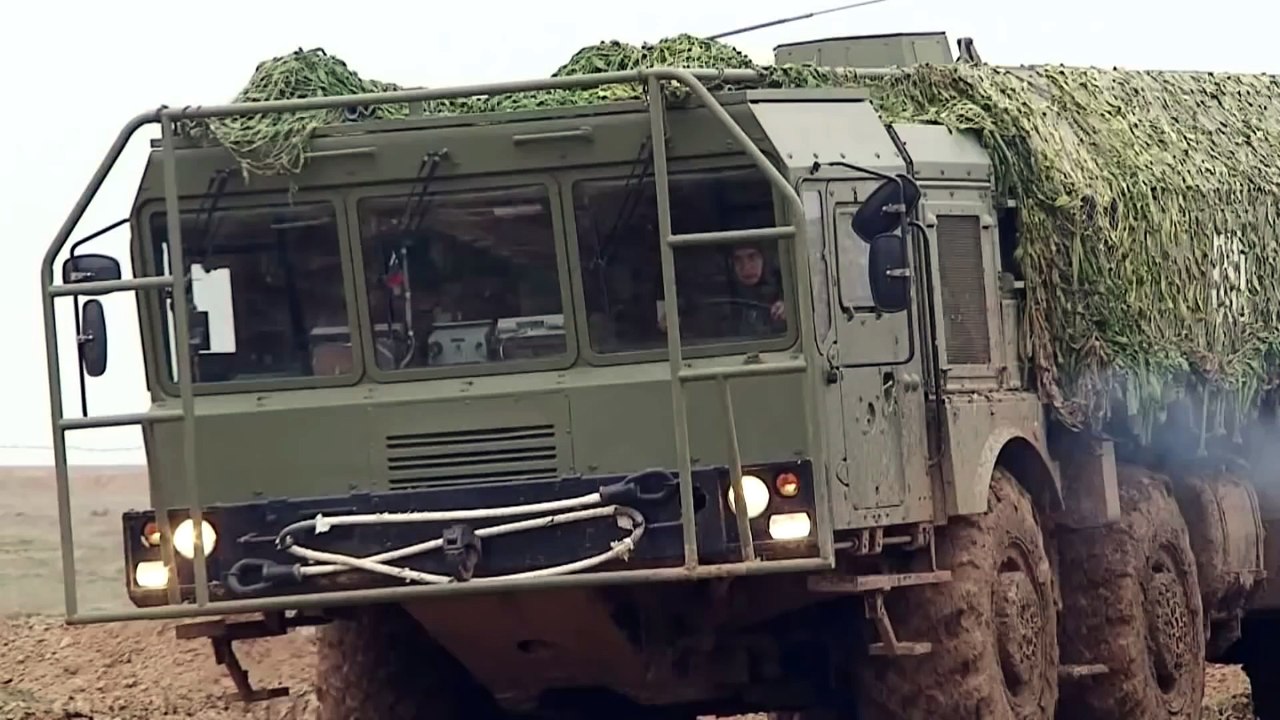 Russian  Iskander-M  Tactical Missile System Cruise Missile Live Firing [1080p]