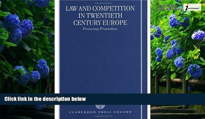 Big Deals  Law and Competition in Twentieth Century Europe: Protecting Prometheus  Best Seller