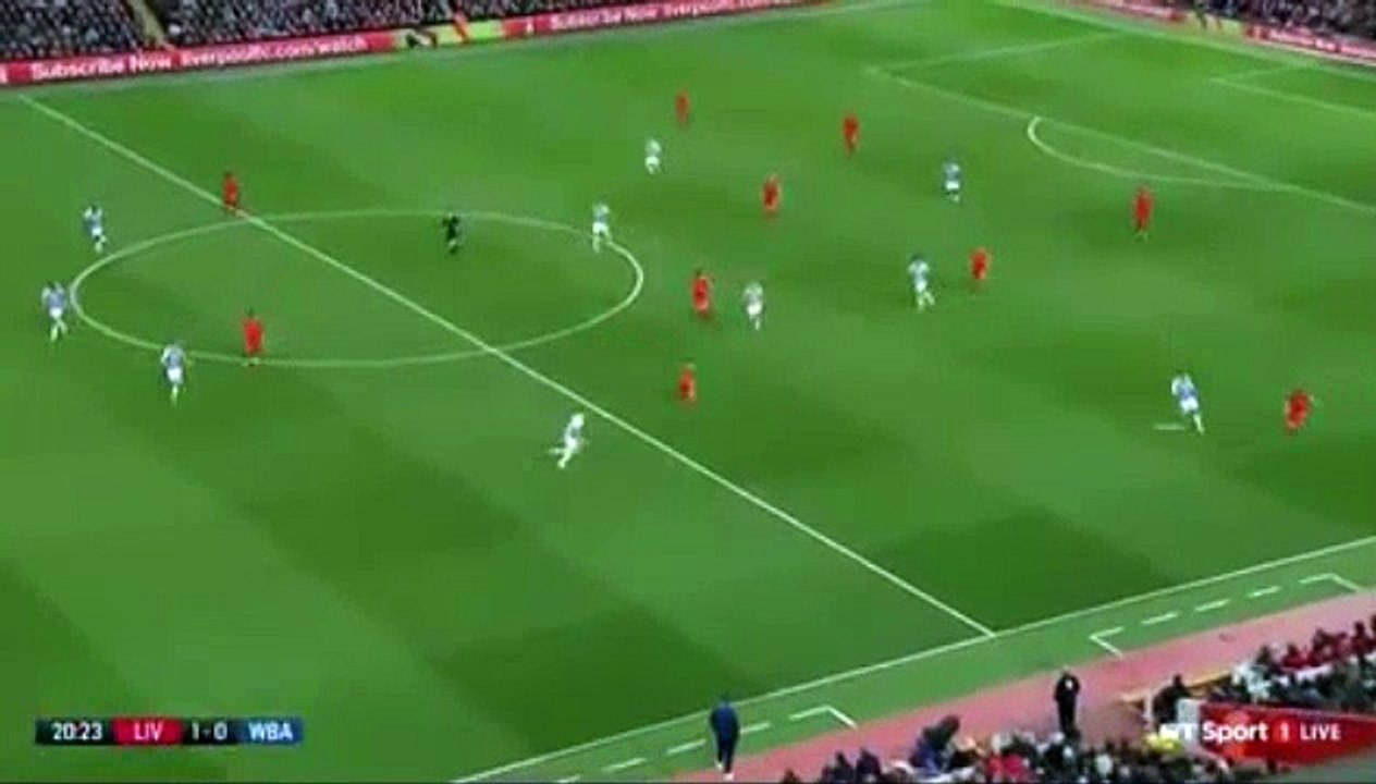 Sadio Mané Goal HD - Liverpool 1-0 West Bromwich Albion - 22.10.2016 HD