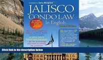 Big Deals  Jalisco Condo Law in English - Second Edition  Full Ebooks Best Seller