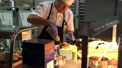 Kulinarischer Wettkampf bei der Olympiade der Köche in Erfurt