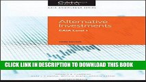 [PDF] Alternative Investments: CAIA Level I (Wiley Finance) Download online