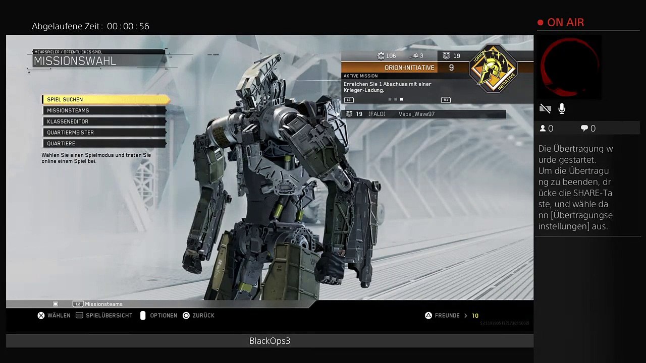 Ps4-live-Übertragung von vape_wave97