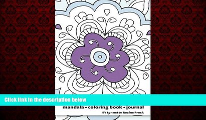 Free [PDF] Downlaod  My Dreams Matter: Mandala Coloring Book Journal: Inspiration Guide and