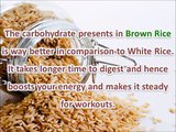 Brown Rice Recipe for weight loss--perfect way-nice and easy - YouTube