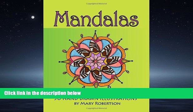 READ book Mandalas: 50 Hand Drawn Illustrations FREE BOOOK ONLINE
