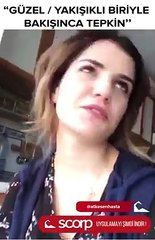 Güzel ve ya Yakışıklı Biriyle Bakışınca Tepkin