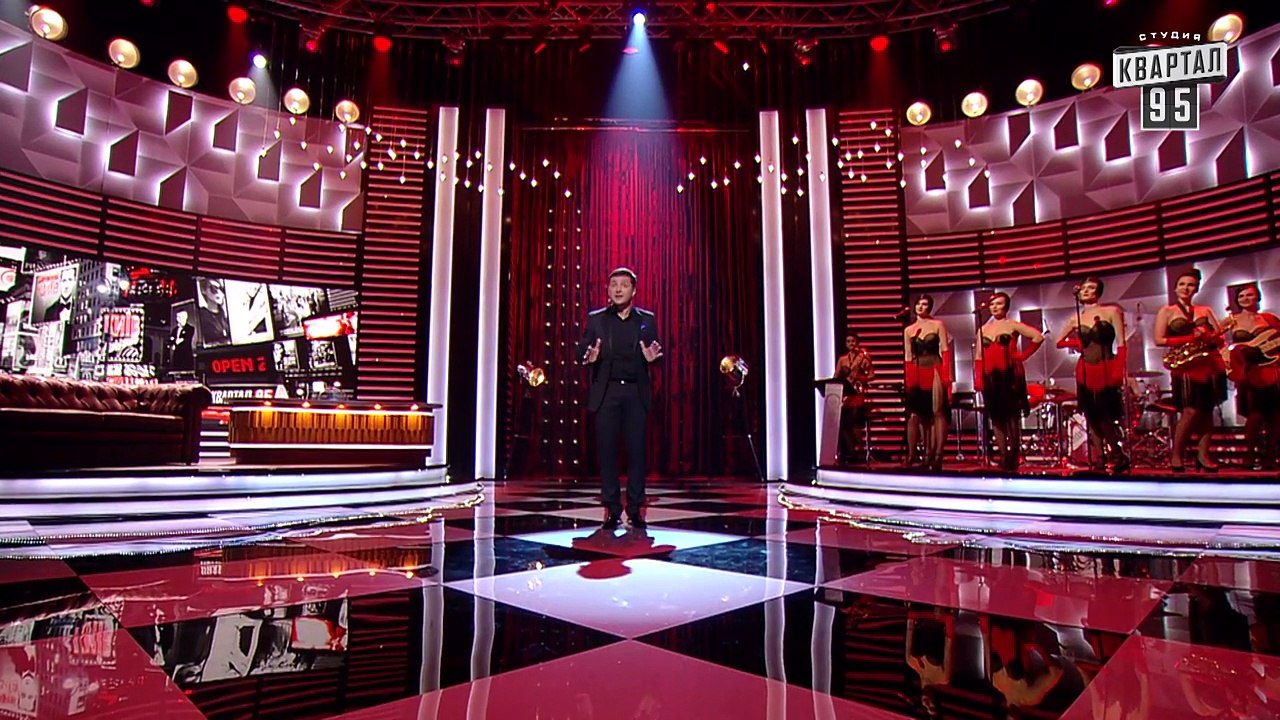 Монолог Владимира Зеленского о беременности Елены Кравец - Новый сезон Вечернего Киева 2016