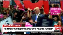 Trump predicting victory despite 