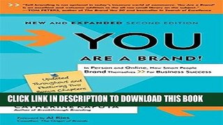 [Read] Ebook You Are a Brand: In Person and Online, How Smart People Brand Themselves For Business