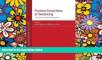 Must Have  Previous Convictions at Sentencing: Theoretical and Applied Perspectives (Studies in