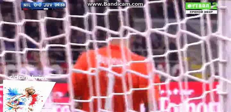 Gonzalo Higuain Shot Chance - AC Milan vs Juventus - Serie A - 22/10/2016