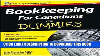 [Free Read] Bookkeeping For Canadians For Dummies Full Online
