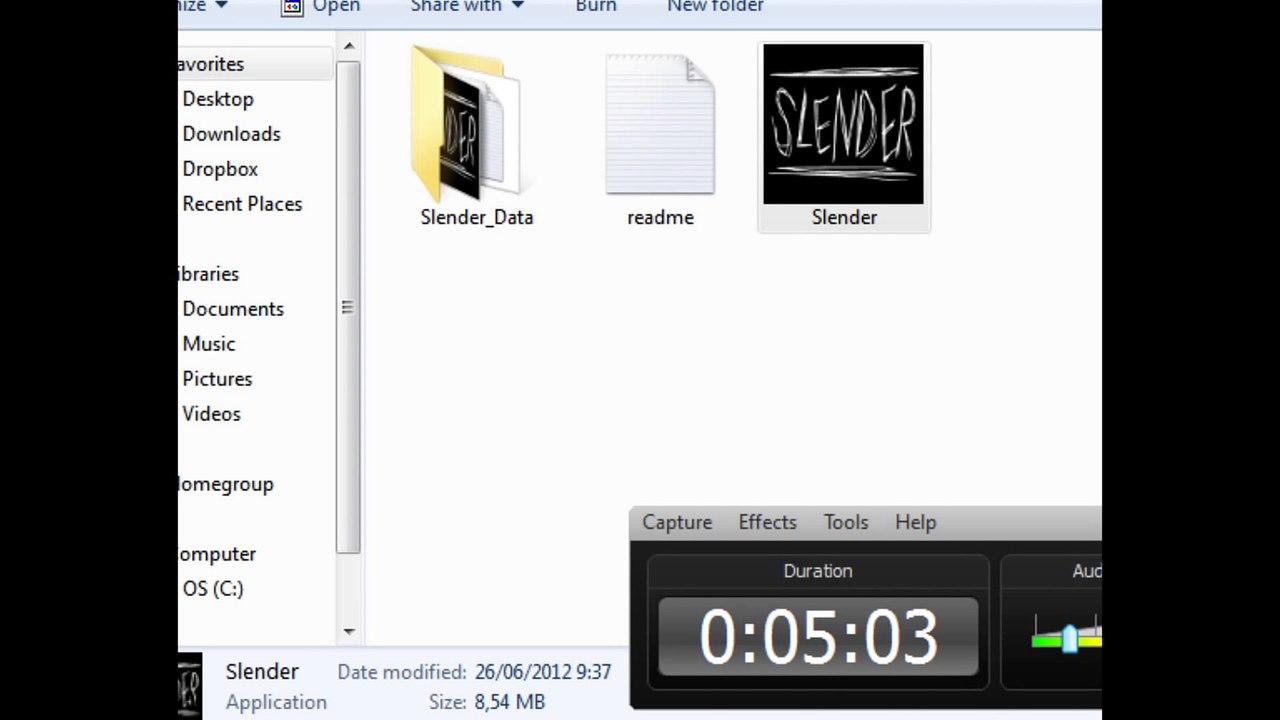 Dross juega Slenderman game