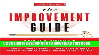 [Free Read] The Improvement Guide: A Practical Approach to Enhancing Organizational Performance