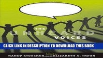 [Read] Ebook The Unheard Voices: Community Organizations and Service Learning New Reales