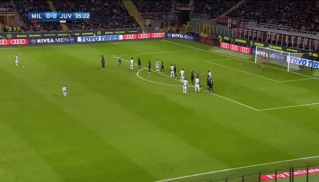 Miralem Pjanic offside goal AC milan 0 - 0 juventus 22.10.2016