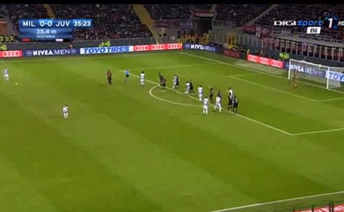Miralem Pjanic Goal HD - AC Milan 0-1 Juventus cancelled goal 22.10.2016 HD