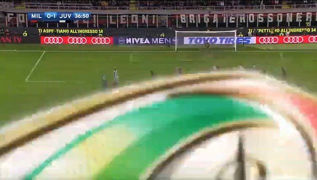 Miralem Pjanic offside goal AC milan 0 - 0 juventus 22.10.2016