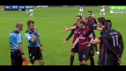 Nicola Rizzoli Cancelled Miralem Pjanic Goal HD - AC Milan vs Juventus 0-1 22-10-2016