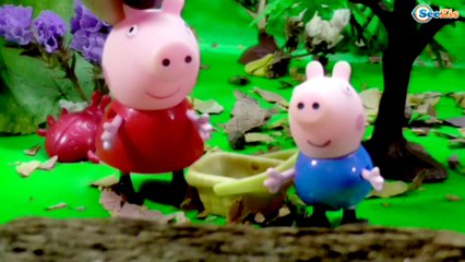 Свинка Пеппа Мультик с игрушками - Пеппа и Джордж в лесу - Серия 90 Peppa Pig